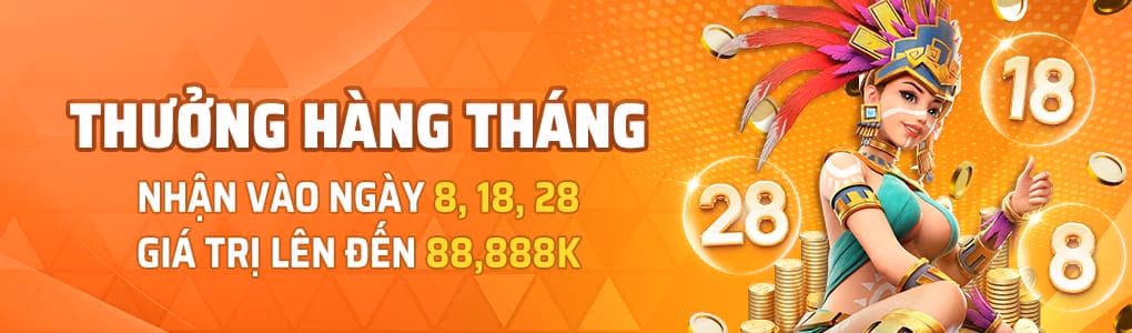 Banner khuyến mãi tại BH88