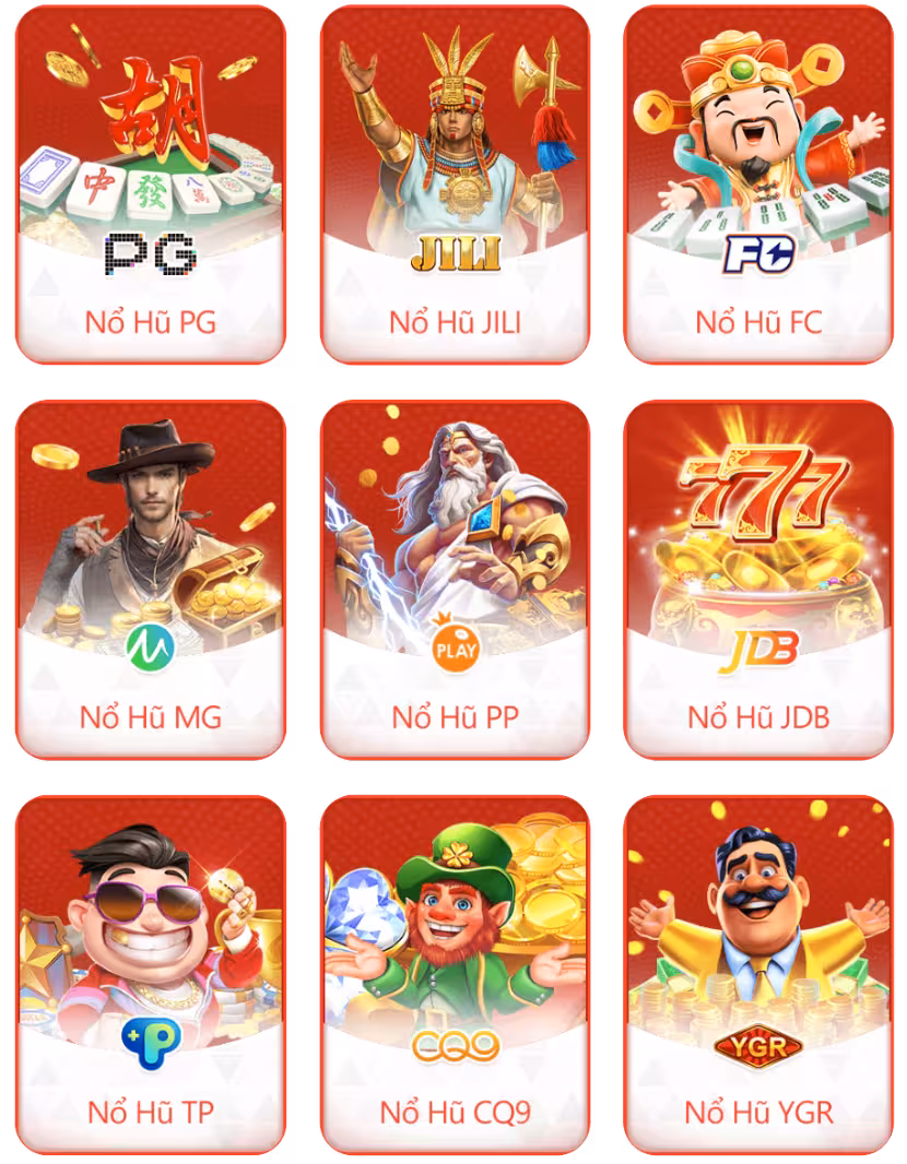 Sảnh game Nổ hũ BH88